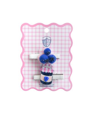 Blueberry Jam Hair Clips, Set of 2
