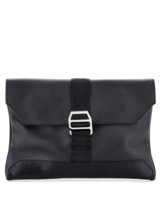 Cityslide Clutch Leather with Nylon