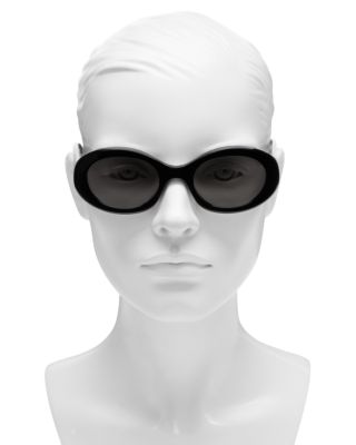 Celine triomphe oval sunglasses, 52mm CELINE Triomphe Oval Sunglasses, 52mm | Bloomingdale main image 4
