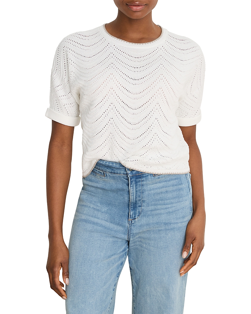 Nic+Zoe Swirl Stitch Sweater