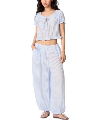 Theodora Pleated Top & Deja Pleated Pants