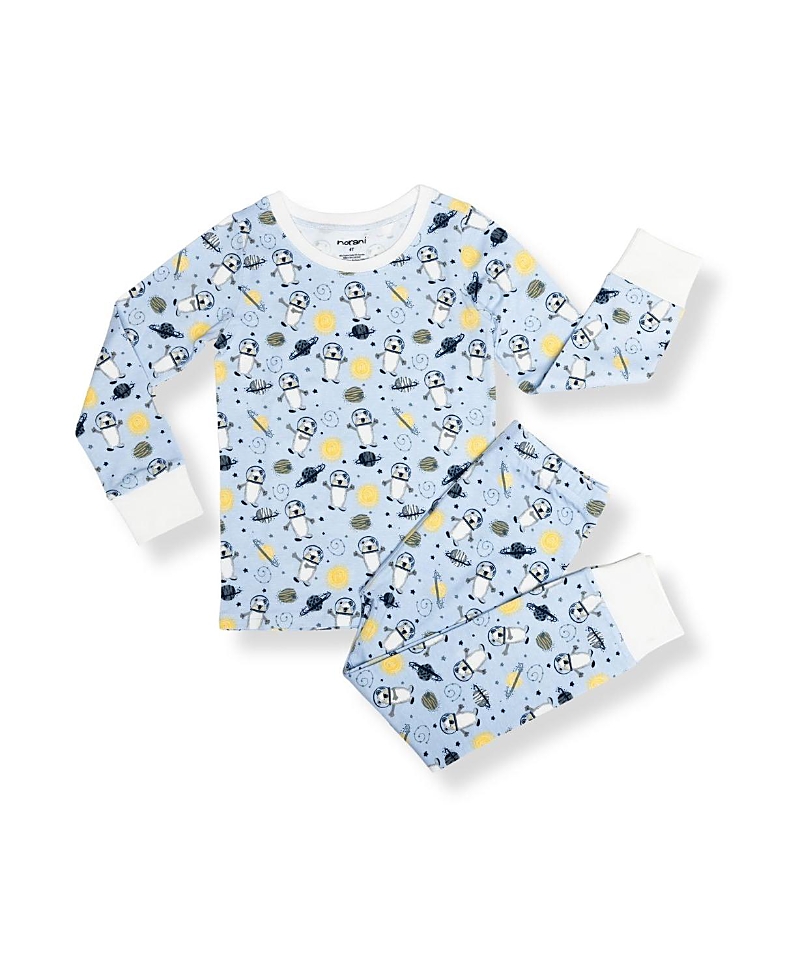 Norani Unisex Kids Organic Two-piece Pajama Set - Baby, Little Kid, Big Kid In Multi