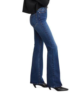Always Fits Good Classic High Rise Bootcut Jeans in Indigo446 - thumbnail 3