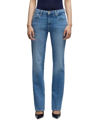 The Slim High Rise Jeans in Bluehaven