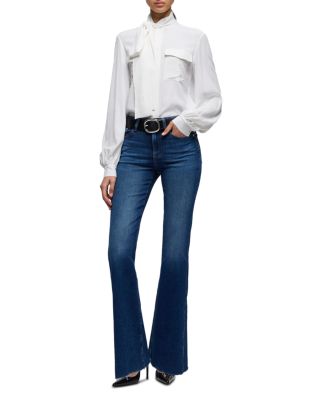 The Leggy High Rise Bootcut Jeans in Current - thumbnail 2