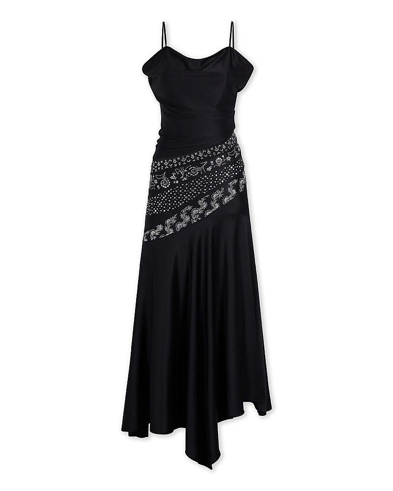 Rabanne Embellished Asymmetric Dress
