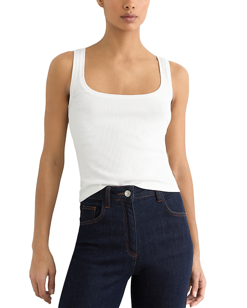Reiss Riva Square Neck Vest