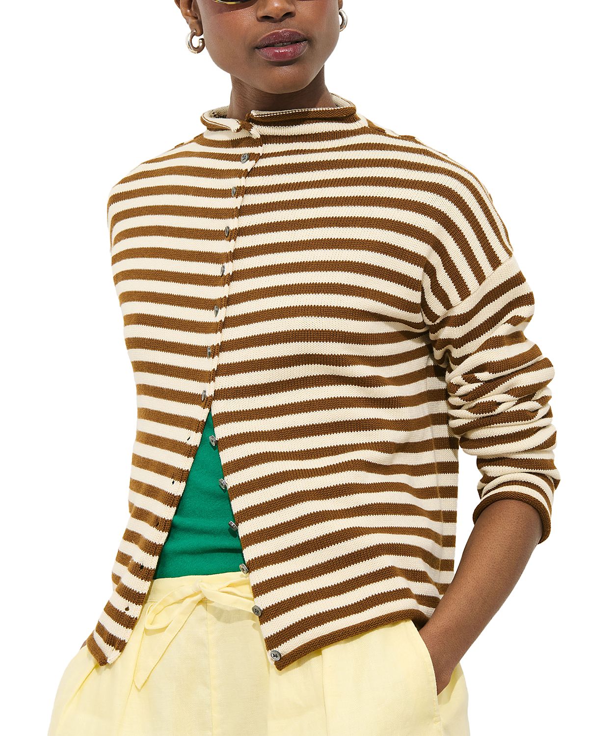 Alex Mill Taylor Striped Cardigan
