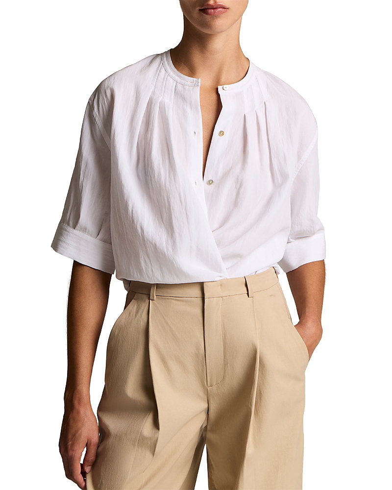 Vince Gathered A Line Shirt