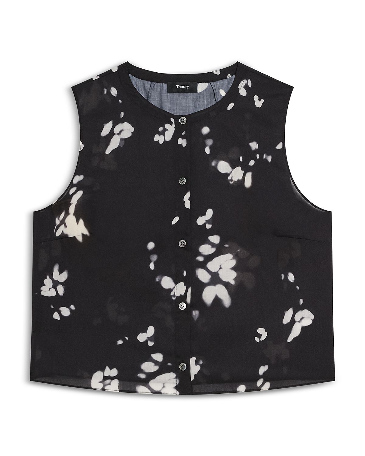 Theory Shadow Print Top