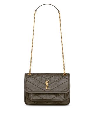 Saint Laurent Niki Mini in Vintage Leather
