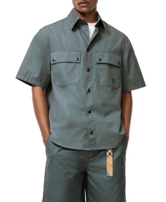 Relaxed Fit Tropical Gabardine Shirt