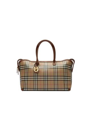  Medium Check Zip Tote
