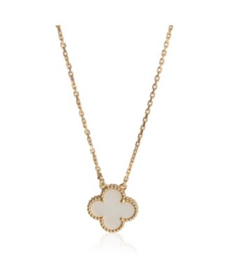  Vintage Alhambra 18k Yellow Gold Pendant