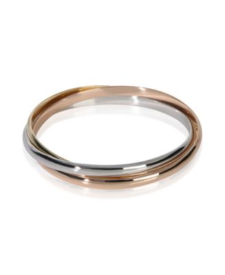  Trinity 18k 3 Tone Gold Bracelet