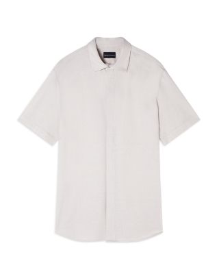Techno Seersucker Short Sleeve Shirt