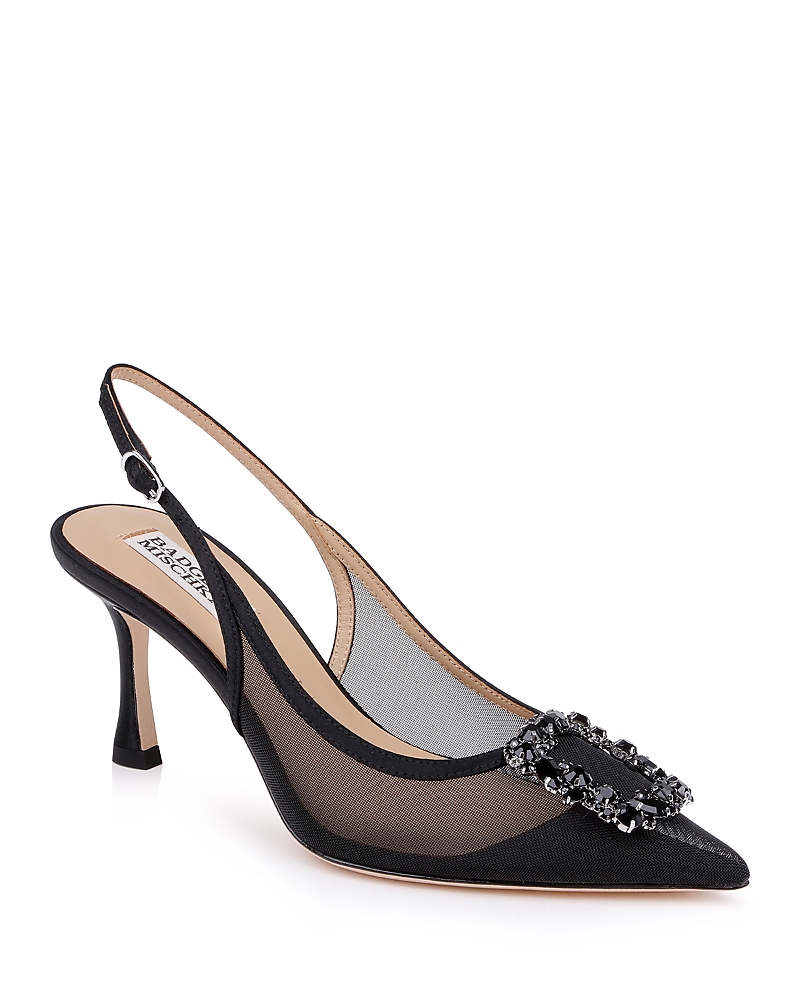 Badgley Mischka Women's Yuta Slingback Pumps