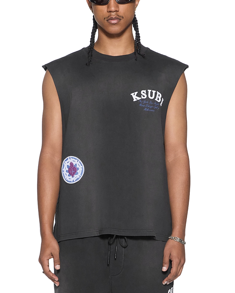 Ksubi Genesis Sleeveless Logo T-Shirt