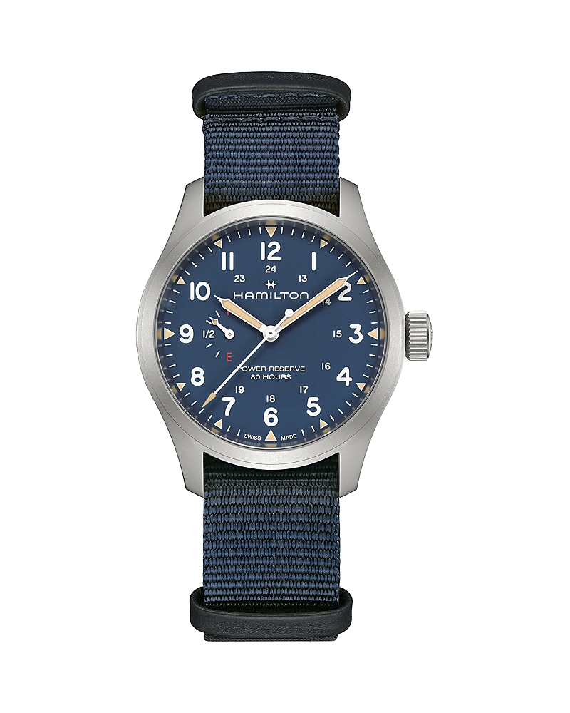 Hamilton Khaki Field Power Reserve Mechanical Watch, 40mm