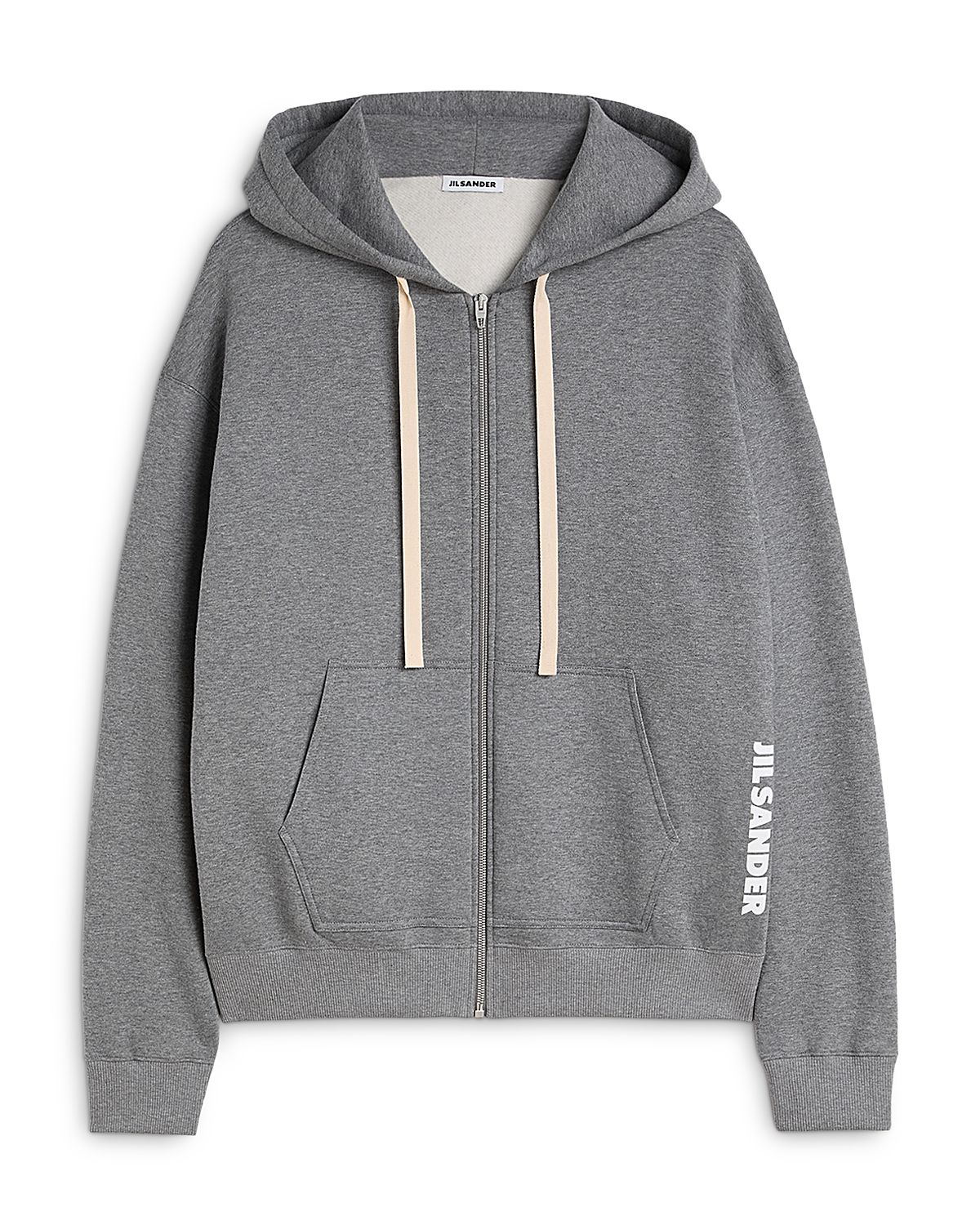 Jil Sander Drawstring Logo Hoodie