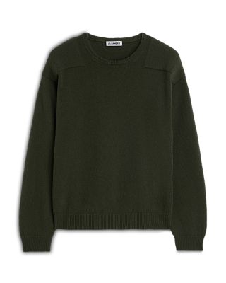 Military Knit Crewneck Sweater
