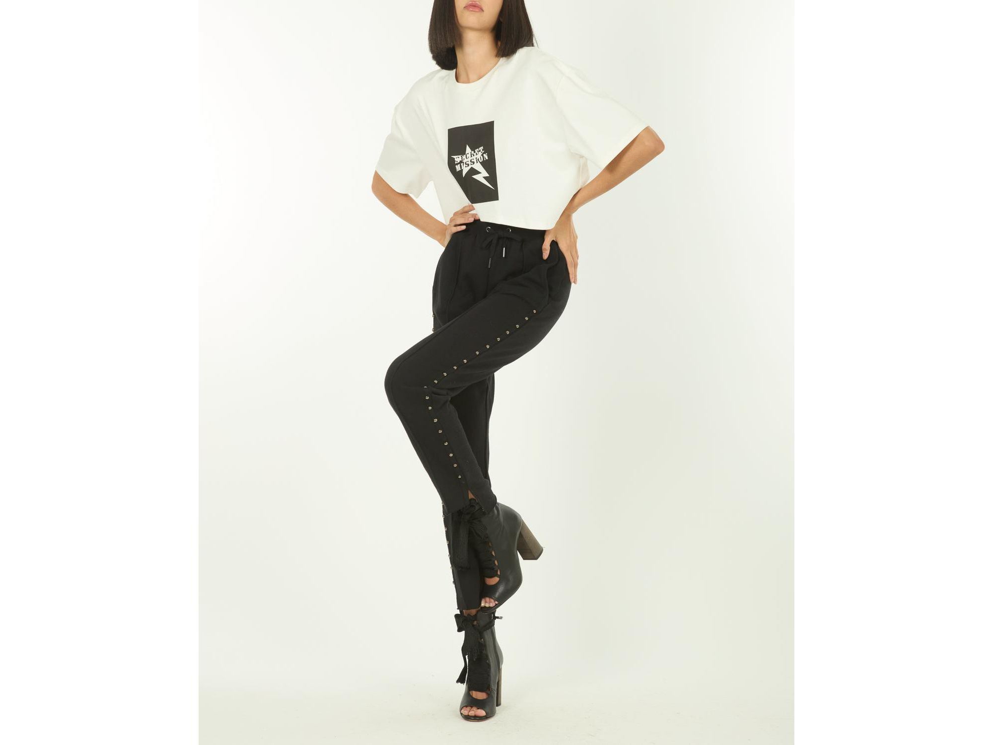 Sadye Sweatpants with Studs — Image 3