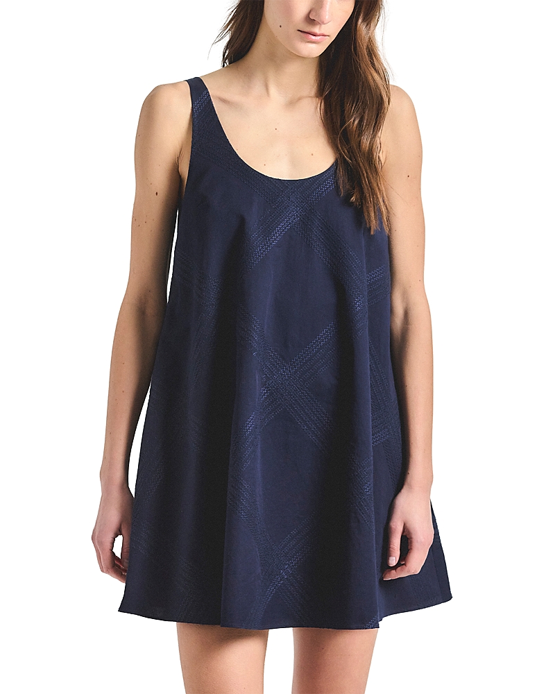 Derek Lam 10 Crosby Emery Embroidered Mini Dress