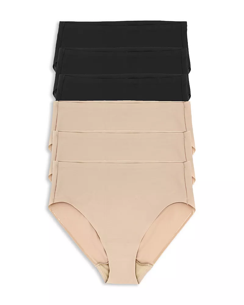Tc Fine Intimates Micro High Cut Briefs, Set of 6