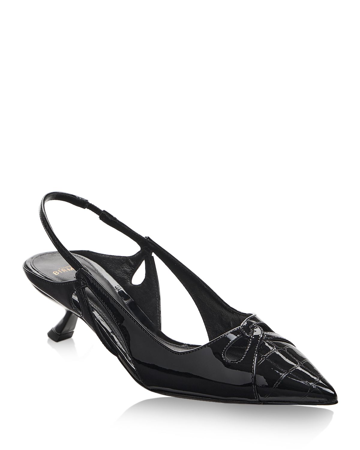 Alexandre Birman Women's Nanny Twist Pointed Slingback Pumps