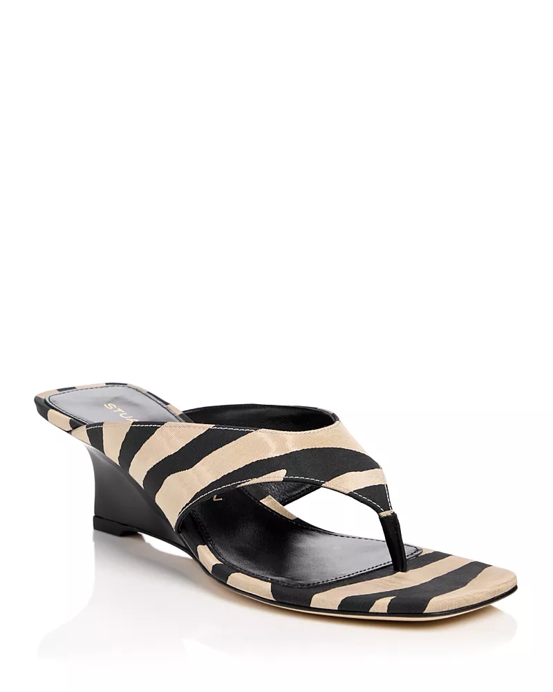Stuart Weitzman Women's Vinnie Wedge Sandals