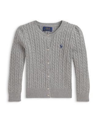 Girls' Mini Cable Cotton Cardigan - Little Kid