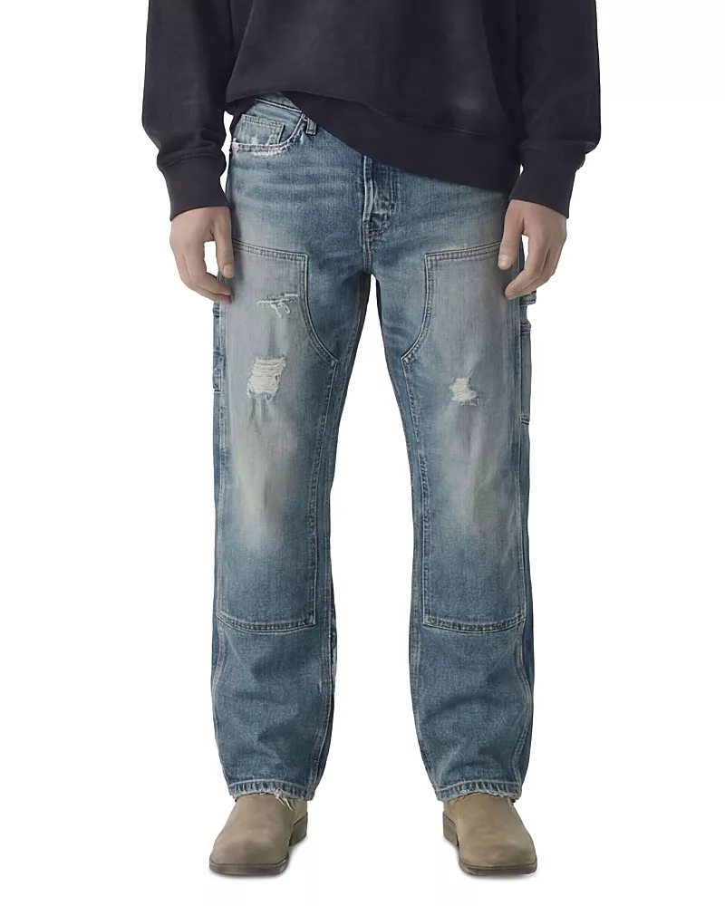 Antik Denim Relaxed Straight Fit Worker 32 Jeans in Nebraska
