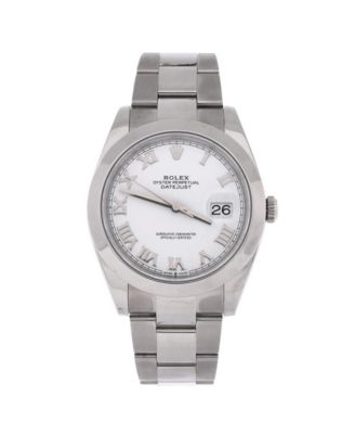  Oyster Perpetual Datejust Automatic Watch in Stainless Steel 41mm