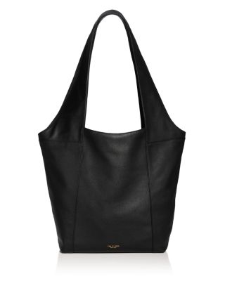 Brayton Large Leather Hopper Bag  