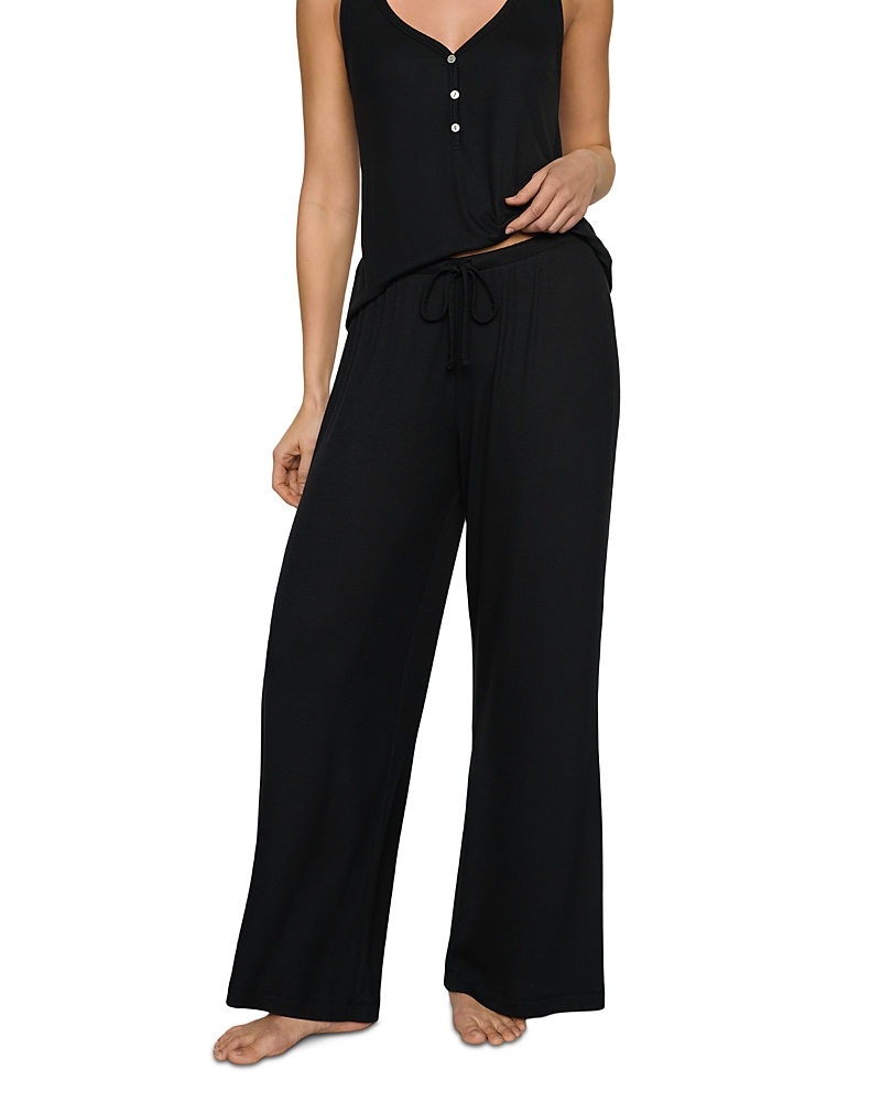 Eberjey Dream Ribbed Wide Leg Pants