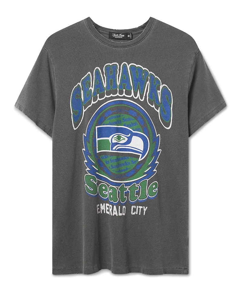 Junk Food Clothing Unisex Seattle Seahawks Emerald City Vintage Tee