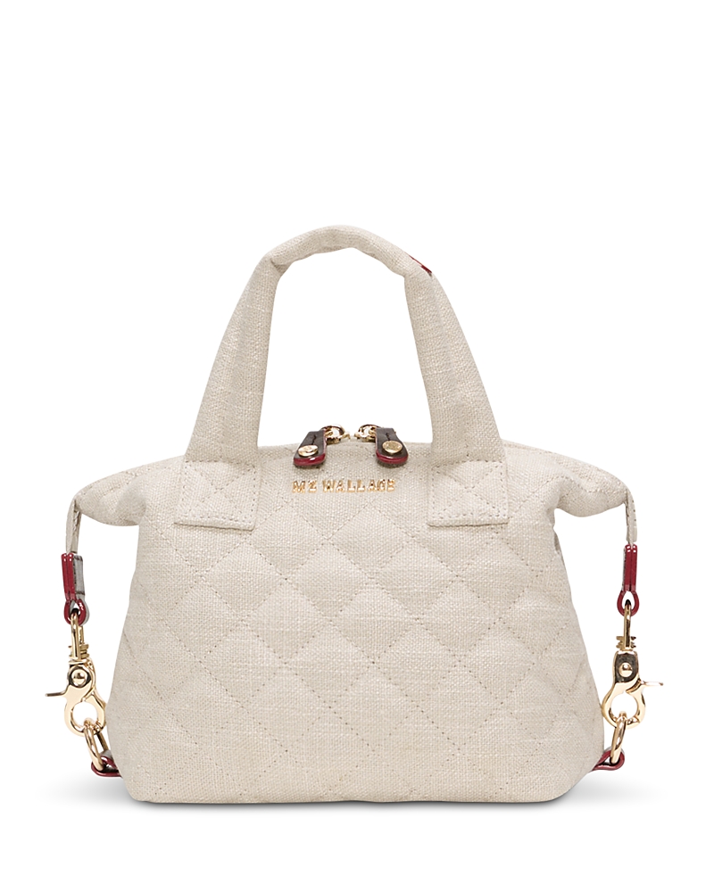 Mz Wallace Sutton Micro Quilted Handbag