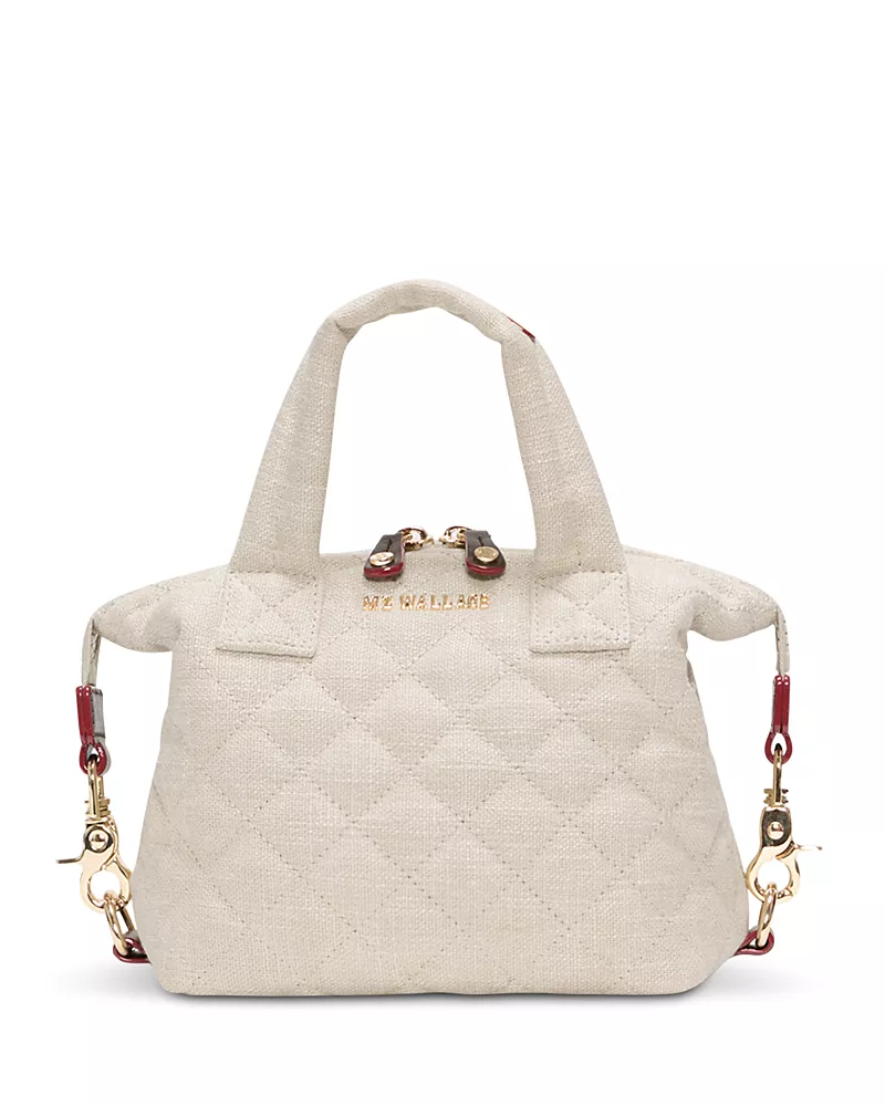 Mz Wallace Sutton Micro Quilted Handbag