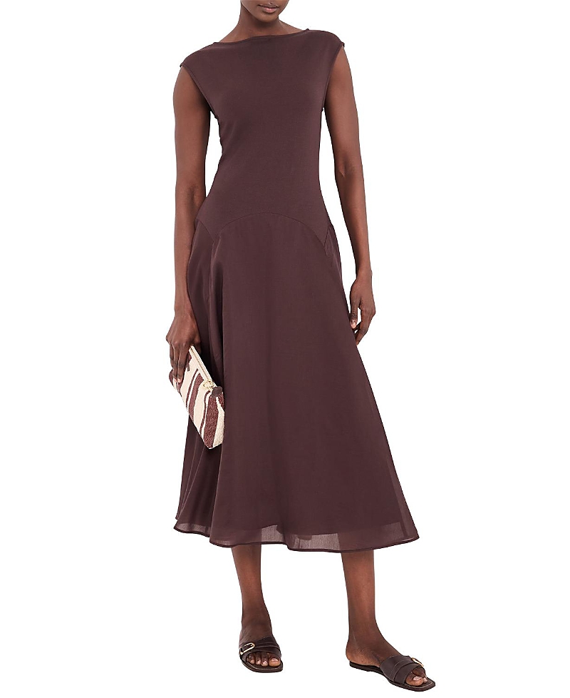 Mint Velvet Women's Sleeveless Midi Dress