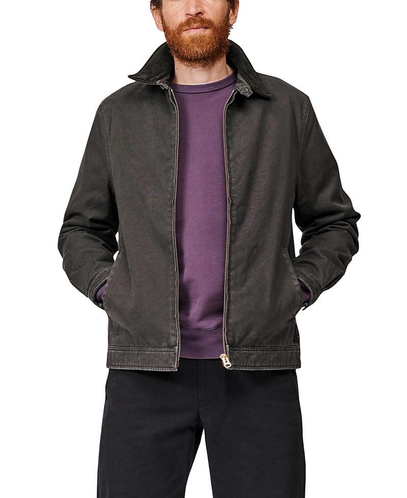 Aubin Newland Canvas Harrington Utility Jacket