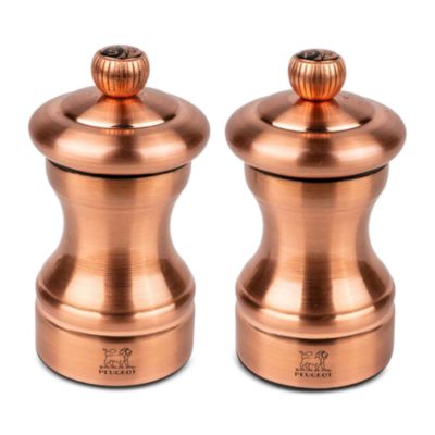 Bistro Chef Duo Salt & Pepper Set, Copper, 4