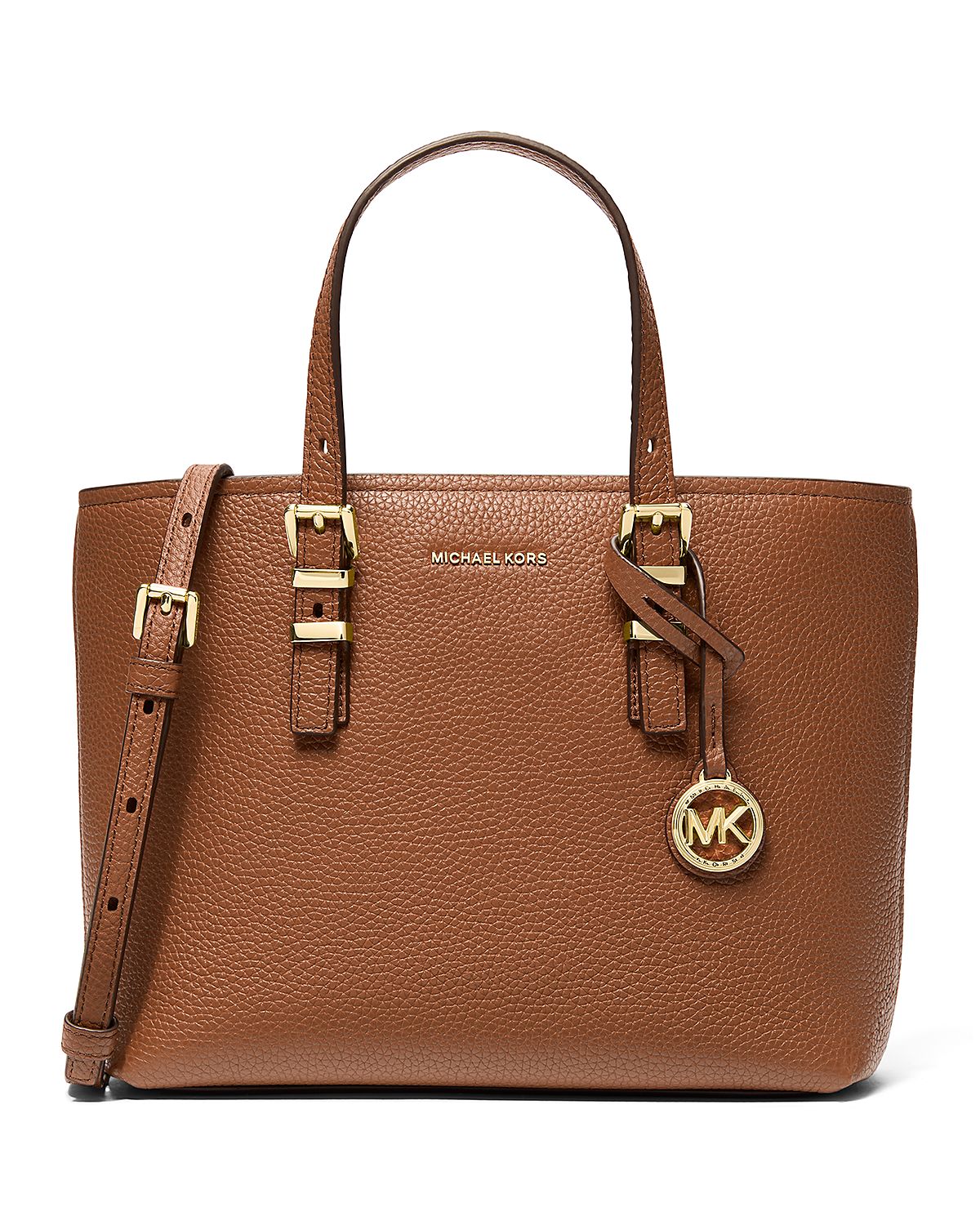 Michael Kors Laila Small East West Leather Crossbody Tote