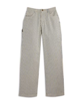 Girls' Teen Baggy Striped Wide Leg Pants - Big Kid