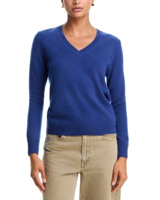 100% Cashmere V Neck Sweater - Exclusive