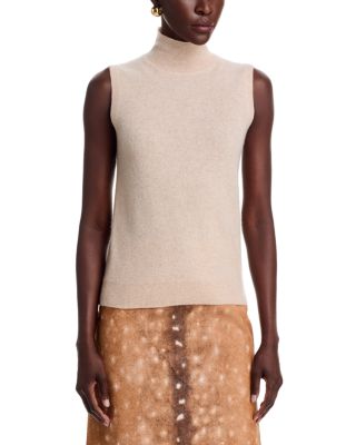 Sleeveless 100% Cashmere Sweater - Exclusive