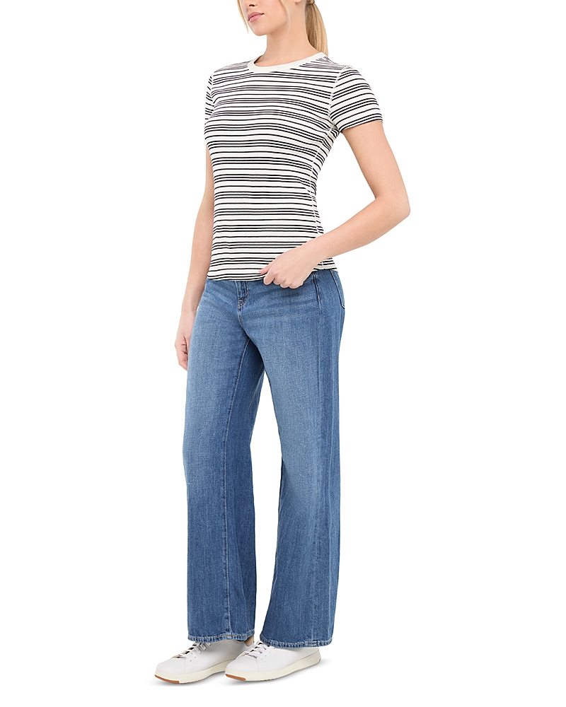 Three Dots Cotton Short Sleeve Crewneck Tee