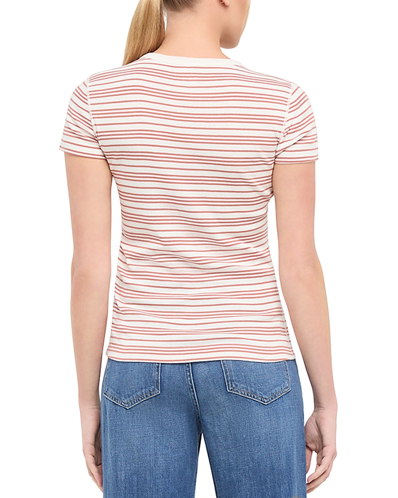 Three Dots Cotton Short Sleeve Crewneck Tee