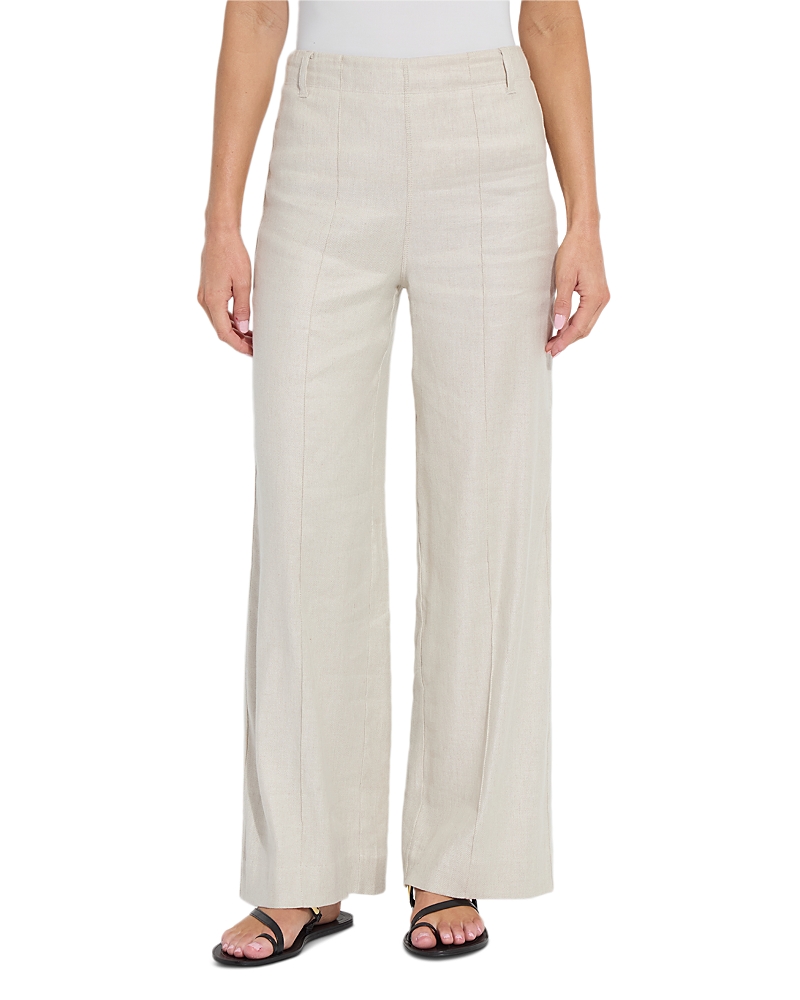 Lysse Gabriela High Waist Pintuck Wide Leg Pants
