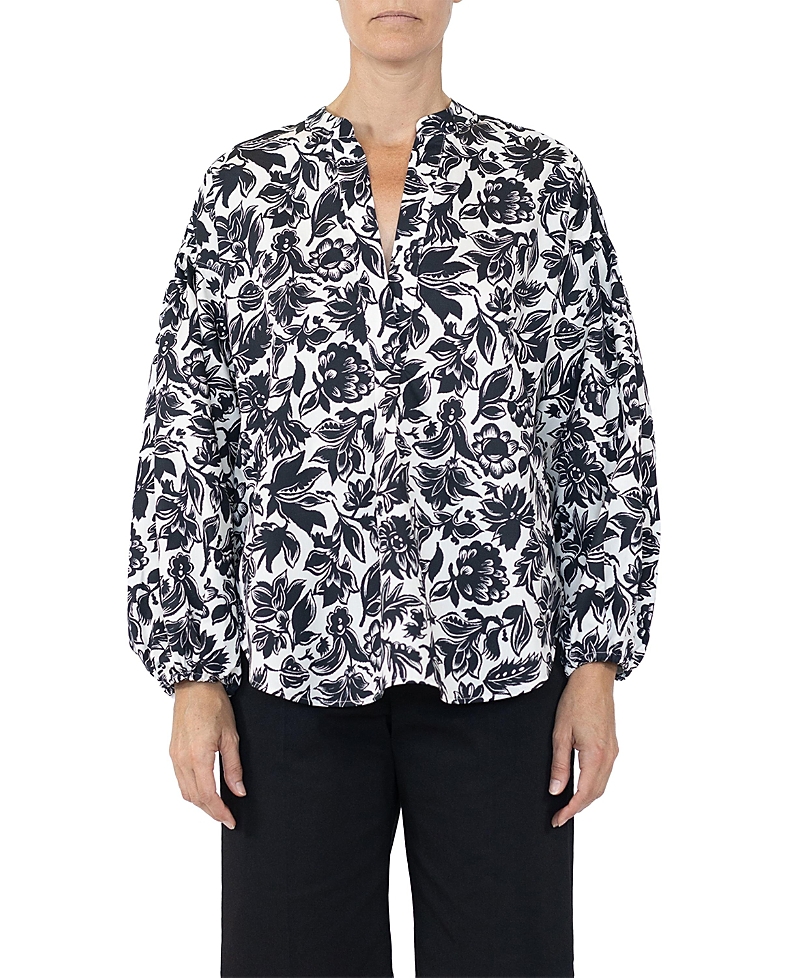Callas Milano Keaton Lantern Sleeve Shirt