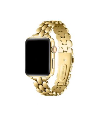Posh Tech Emery Stainless Steel Band For Apple Watch In Pink